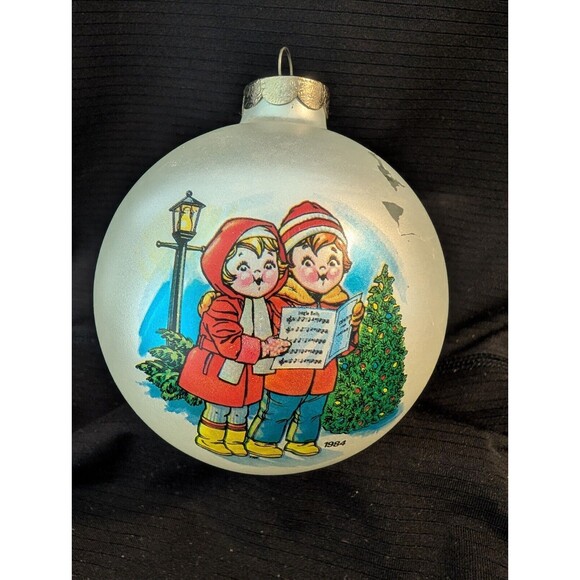 Lot of 17 Campbell's Soup Kids Christmas Ornaments 1980 - 1999 Round 3" dia - Picture 4 of 16